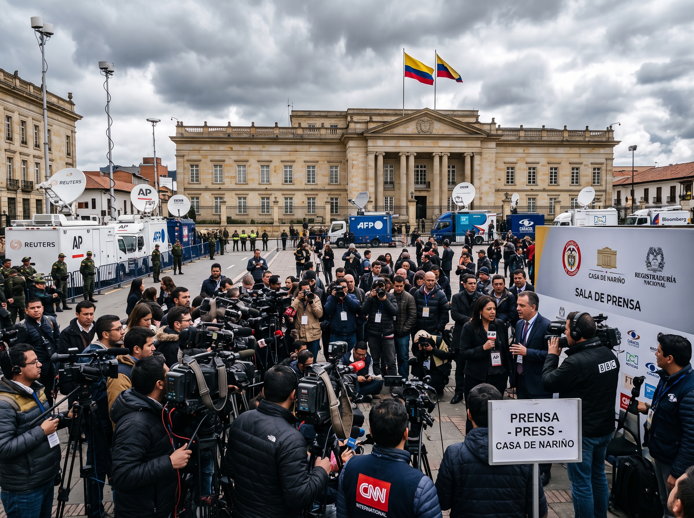 Crise politique en Colombie de la Espriella suspend la transition après le refus de Petro de reconnaître sa victoire