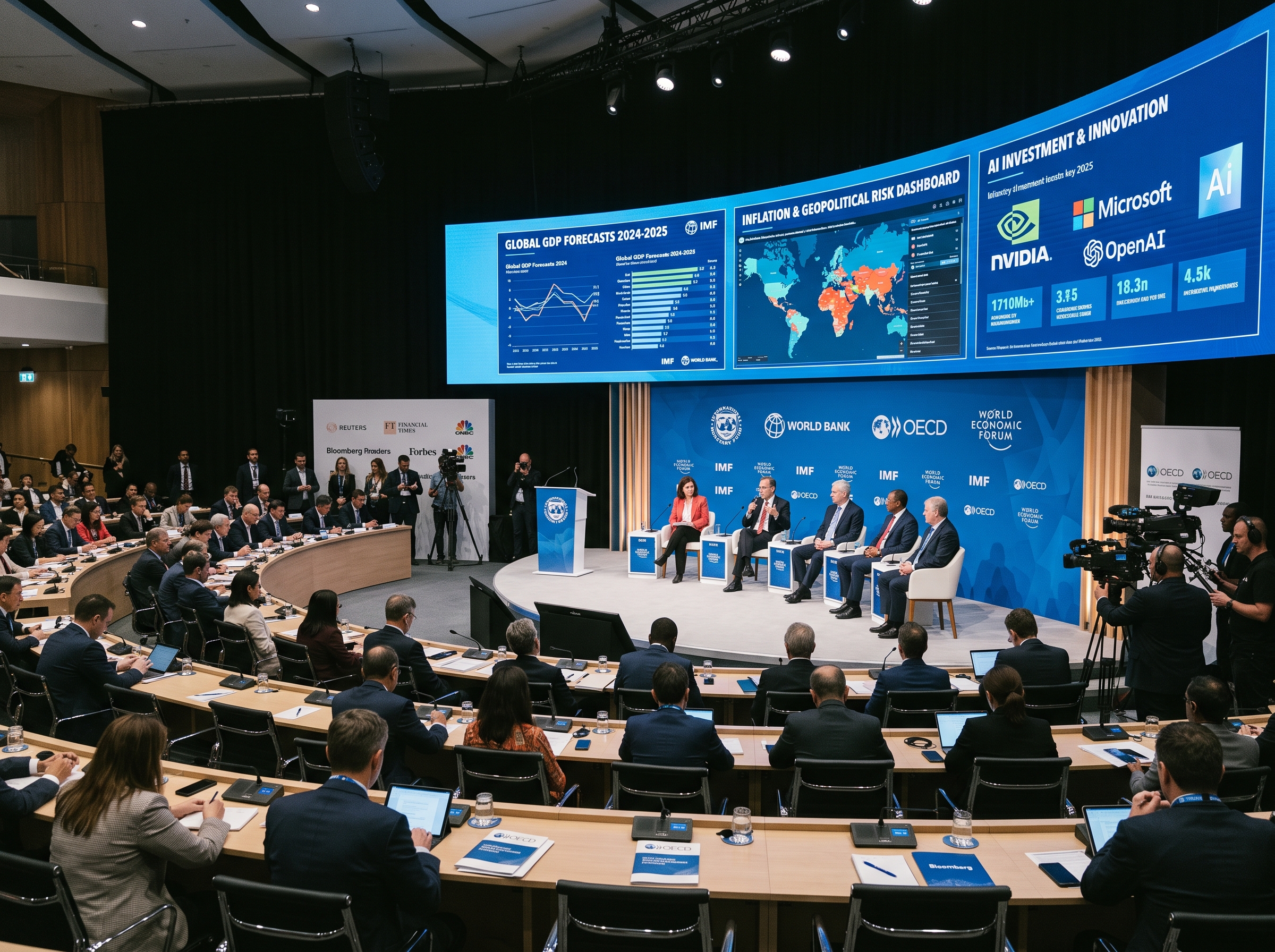 Croissance mondiale 2026 le FMI table sur 3 % dans une économie prise entre guerre et intelligence artificielle