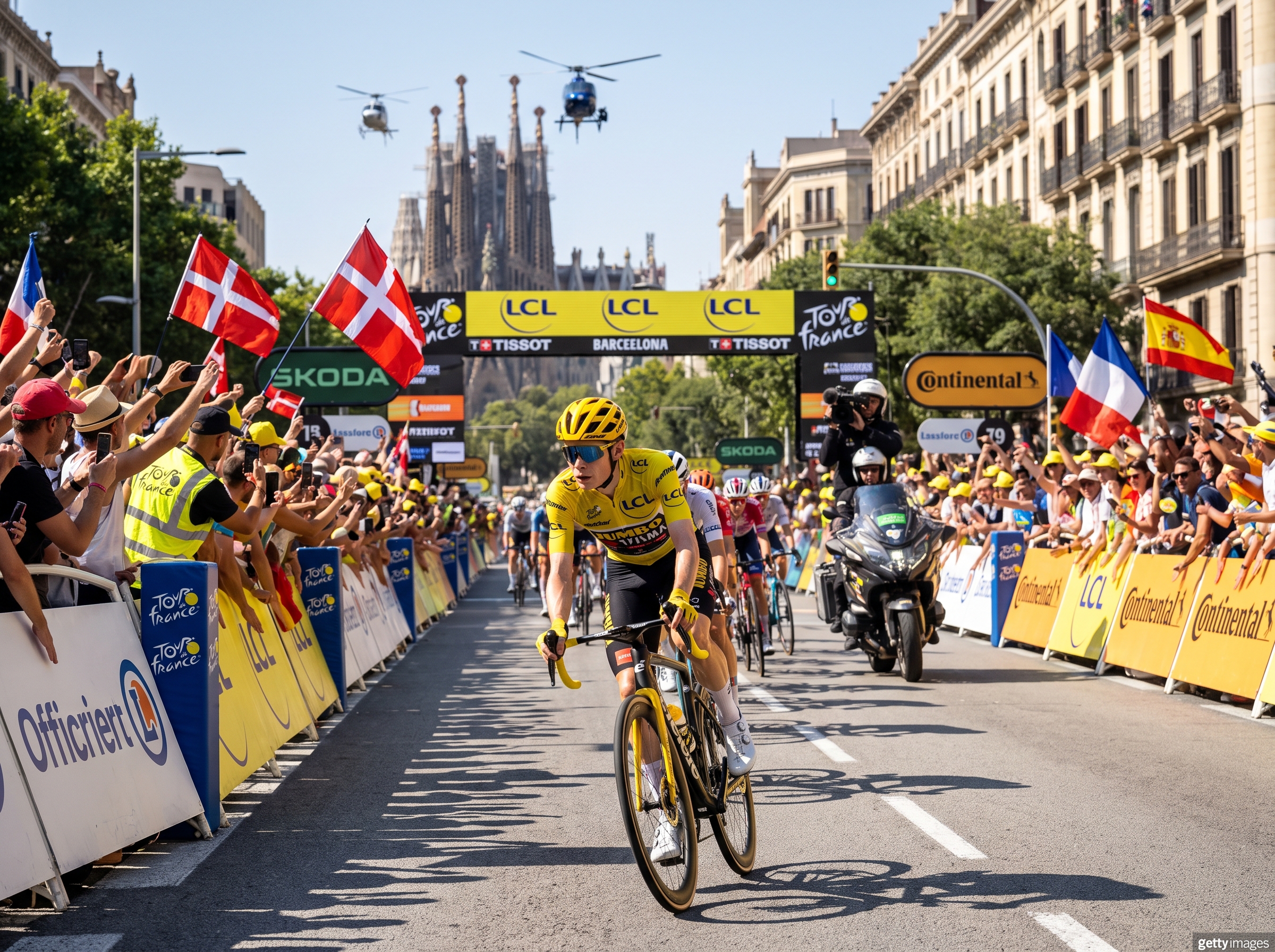 Tour de France 2026 Vingegaard S'Empare du Maillot Jaune Dès Barcelone, Pogacar Déjà à l'Affût