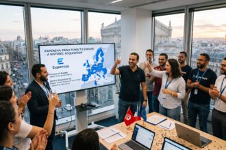 Expensya Comment la Startup Tunisienne de Gestion des Notes de Frais a Conquis l'Europe et Décroché une Acquisition Historique