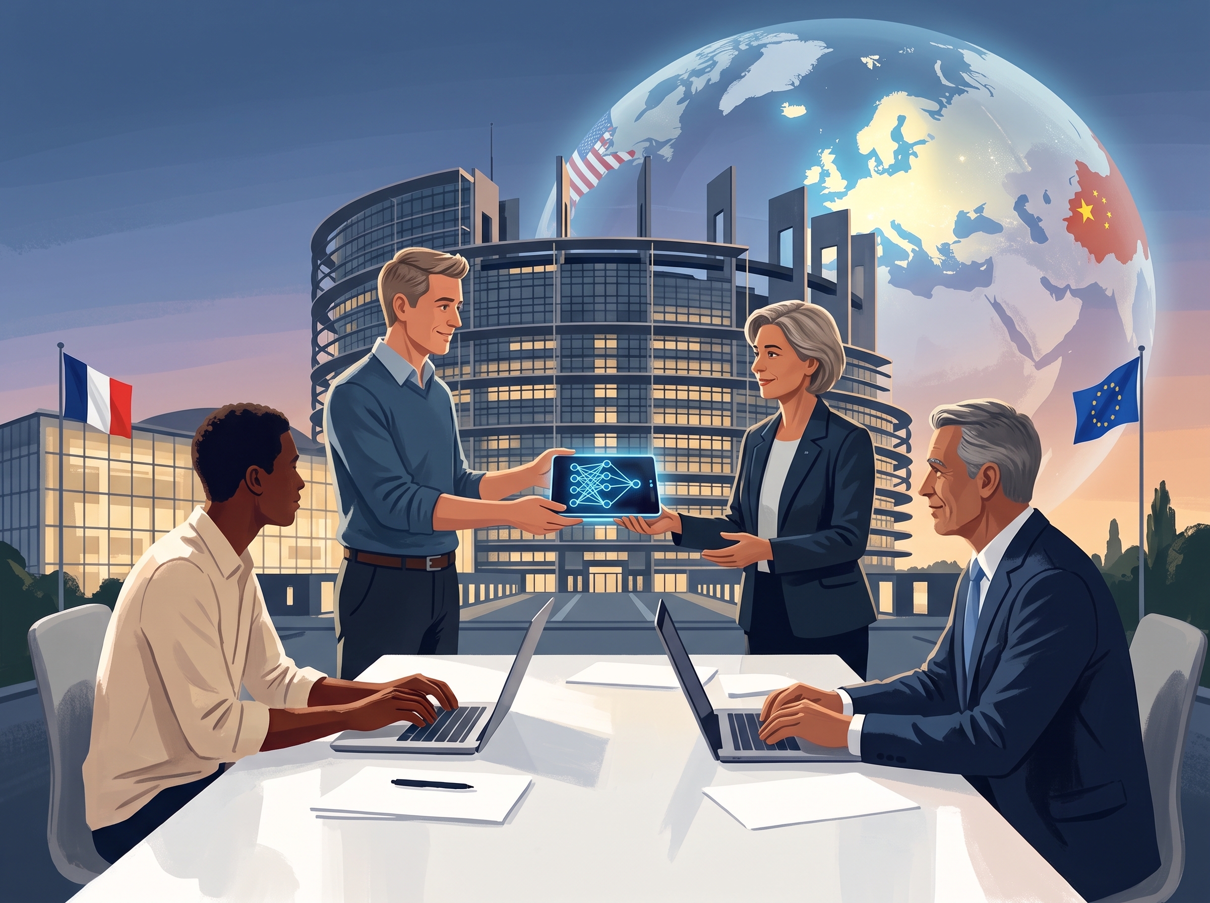 Mistral AI Comment la Startup Française Défie OpenAI et Google sur le Marché des Grands Modèles de Langage